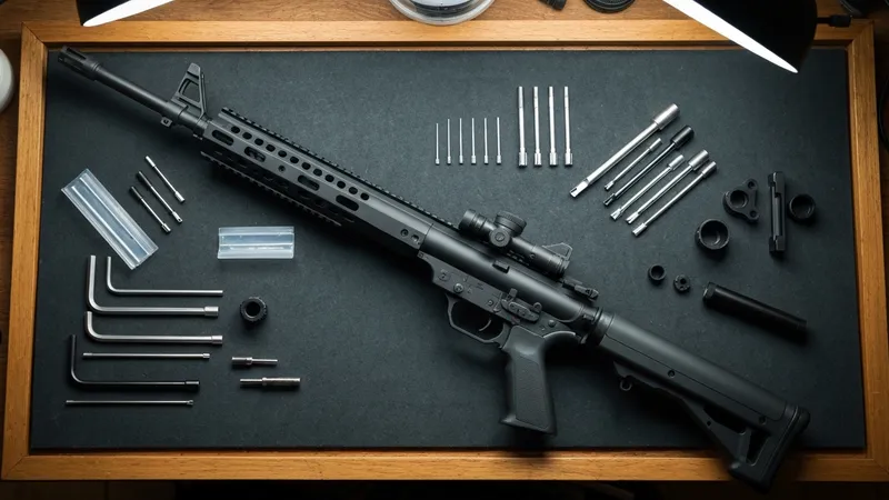 Options de réglages de la réplique AEG